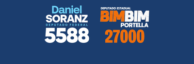 Faixa branca com Daniel Soranz 5588 ao lado de Bimbim Portella 27000